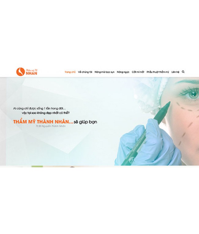 Web thẫm mỹ clinic